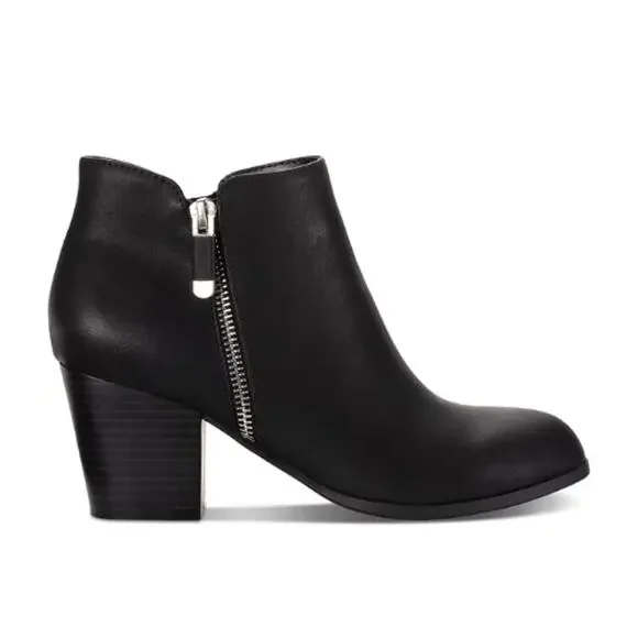 Style & Co Masrinaa Ankle Booties in Black New in Box Size 7 - Picture 2 of 6